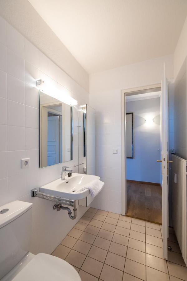 Villa Friedericia, Wohnung 3-Hochparterre Links Wyk auf Foehr Luaran gambar