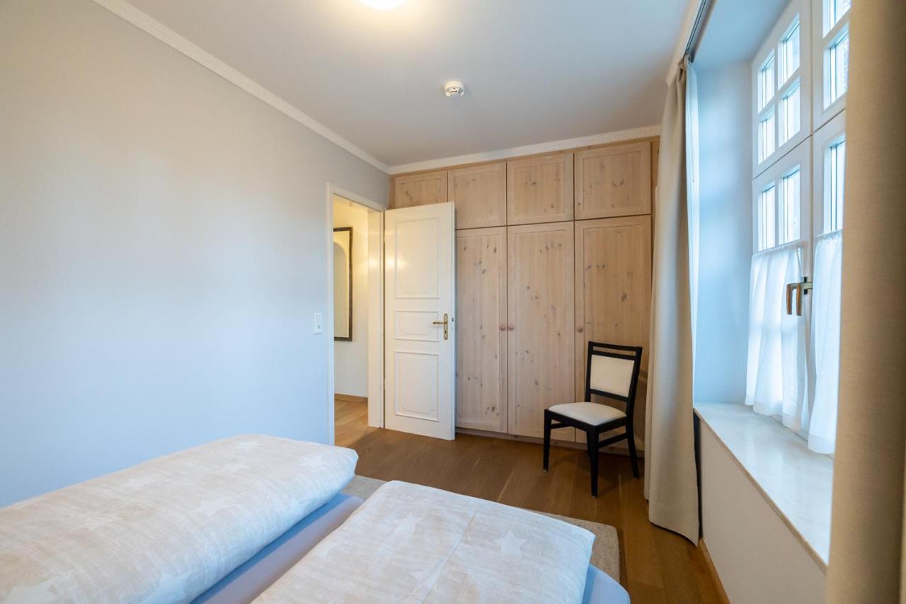 Villa Friedericia, Wohnung 3-Hochparterre Links Wyk auf Foehr Luaran gambar