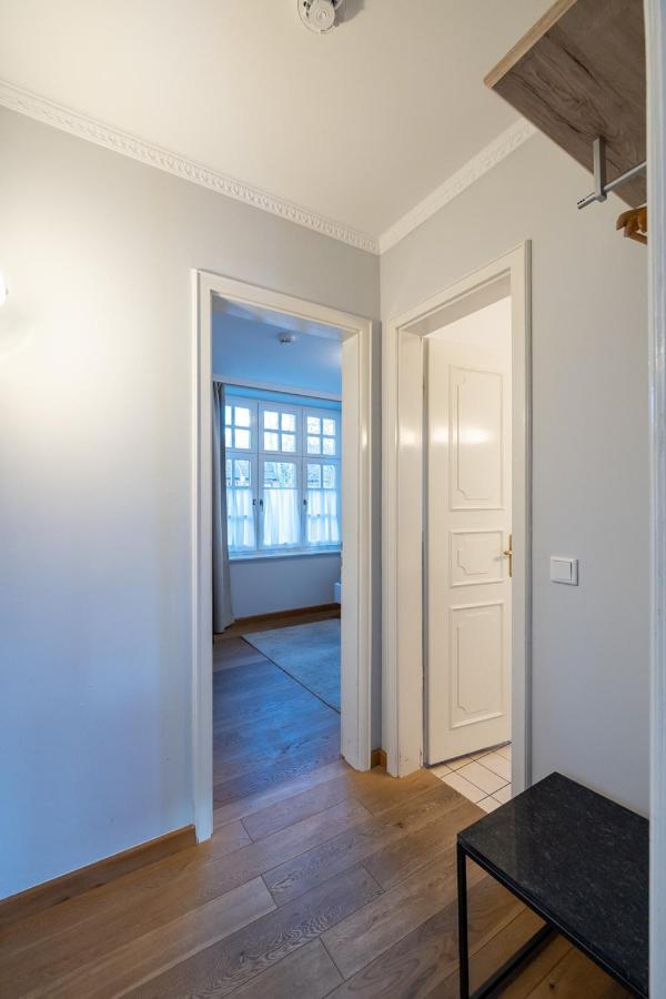 Villa Friedericia, Wohnung 3-Hochparterre Links Wyk auf Foehr Luaran gambar