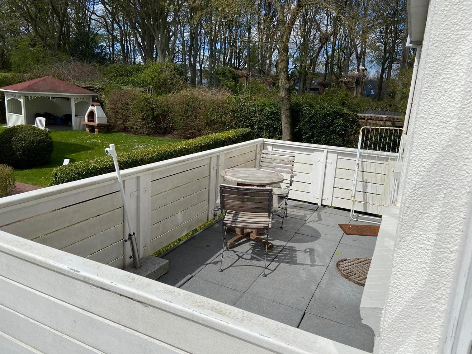 Villa Friedericia, Wohnung 3-Hochparterre Links Wyk auf Foehr Luaran gambar
